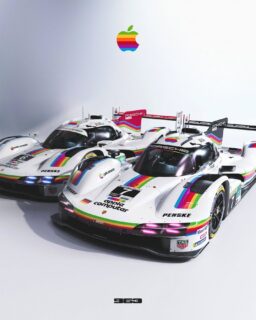PORSCHE 963 Apple Livery /// @porsche & @apple are finally back on track! In @imsa_racing 2026 Laguna Seca No.6 No.7🔥 What a iconic reunion & what a incredible story. Very proud and thankful to be a part of it /// Legends of tomorrow 🏆 #raceborn

#apple #963 #porsche #imsa